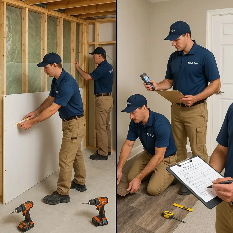 Repairs and Reconstruction process in Marina del Rey, CA
